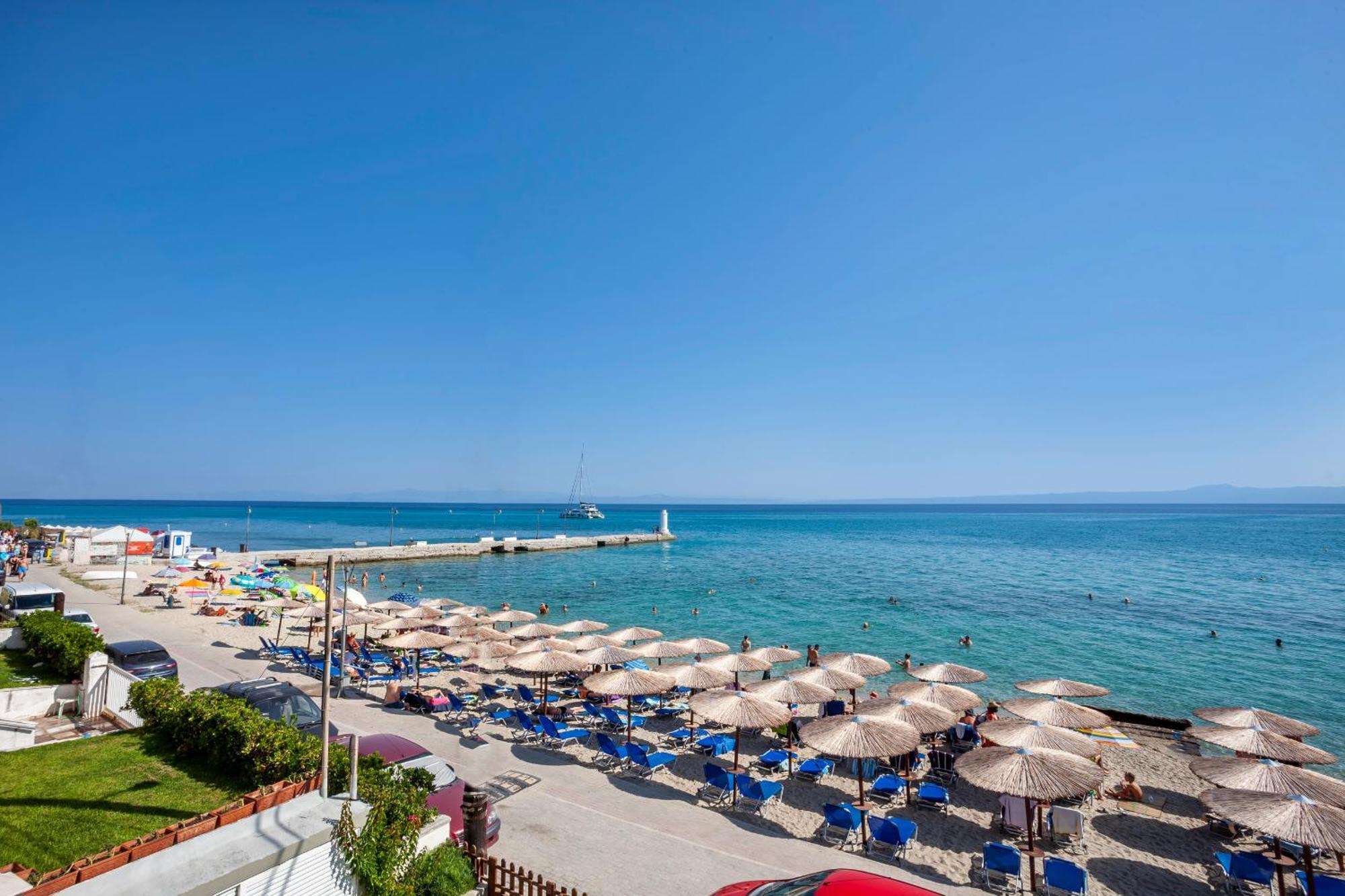 Rafaella sea view apartments 2 Pefkochori Esterno foto